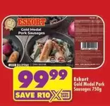 Eskort - Gold Medal Pork Sausages