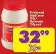 Ritebrand - Salad Cream/Mayonnaise
