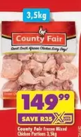 County Fair - Frozen Mixed Chicken Portions