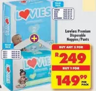 Lovies - Disposable Nappies/Pants