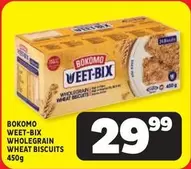 bokomo - WHOLEGRAIN WHEAT BISCUITS