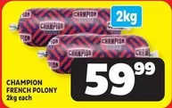 champion - FRENCH POLONY