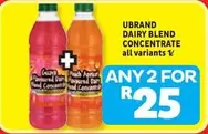 DAIRY BLEND CONCENTRATE