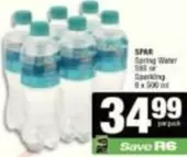 Spar - Spring Water Still or kling