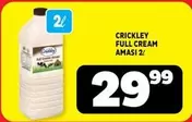 Crickley - FULL CREAM AMASI