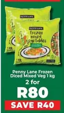 Frozen - Diced Mixed Veg