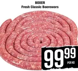 Boxer - Fresh Classic Boerewors