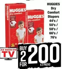 Huggies - Dry Comfort Diapers