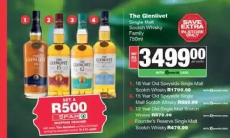 The Glenlivet - Single Malt Scotch Whisky