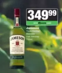 Jameson - Triple Distilled Blended Irish Whiskey