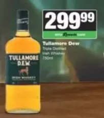 Triple Distilled Irish Whiskey