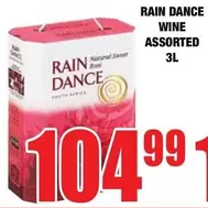 RAIN DANCE WINE
