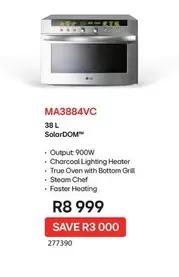LG - MA3884VC Microwave Oven