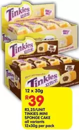 Mini - Tinkies Sponge Cake