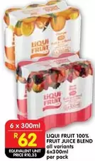 100% FRUIT JUICE BLEND