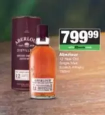 Aberfour 12 Year Old Single Malt Scotch Whisky
