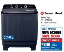 Total - Twin Tub BR14TT25Q