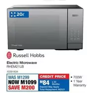 Russell Hobbs - Electric Microwave RHEM21LB