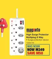 High Surge Protector Multiplug 8 Way