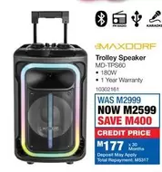 Total - Trolley Speaker MD-TPS60