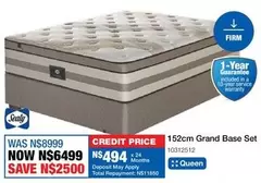 Sealy - 152cm Grand Base Set Queen