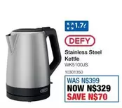 Defy - Stainless Steel Kettle WK5100JS
