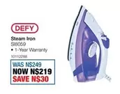 Defy - Steam Iron SI8059
