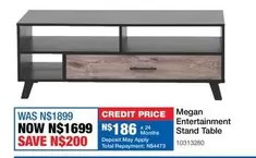 Total - Megan Entertainment Stand Table 10313280