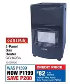 Goldair - 3-Panel Gas Heater GGH42BA