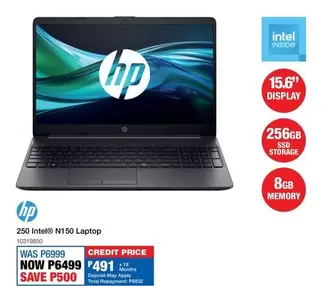 HP - 250 Intel® N150 Laptop 10319850