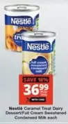 Nestlé - Caramel Treat Dairy Dessert/Full Cream Sweetened Condensed Milk