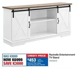 Total - Rachelle Entertainment TV Stand 10312413