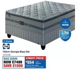 Sealy - 152cm Georgia Base Set