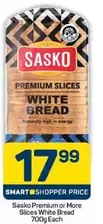 SASKO - Premium Slices White Bread 700g Each