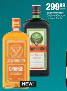 Jägermeister Original/Orange Liqueur