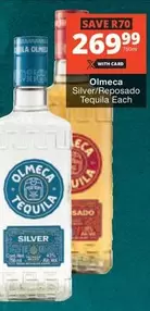 Olmeca - Silver/Reposado Tequila Each