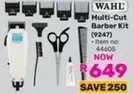Wahl - Multi-Cut Barber Kit (9247)