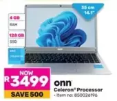 OB - Celeron Processor Laptop