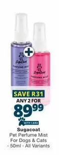 Pet Perfume Mist