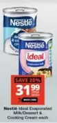 Nestlé - Ideal Evaporated Milk/Cooking Cream