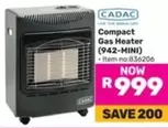 Cadac - Compact Gas Heater (942-MINI)