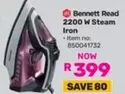 2200 W Steam Iron