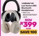 Volkano - Lexi Series ANC Bluetooth Headphones