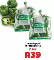 Green Pepper Thriftpacks