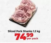 Sliced Pork Shanks
