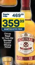 Chivas Regal - 12-Year-Old Blended Scotch Whisky 750ml