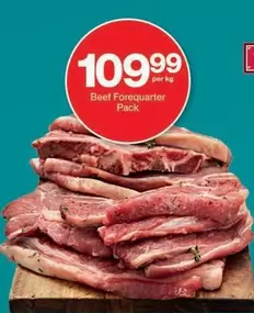 Beef Forequarter Pack
