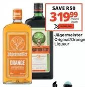 Jagermeister - Jägermeister Original/Orange Liqueur