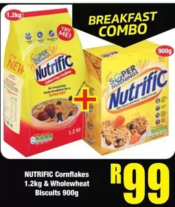 Nutrific - Cornflakes & Wholewheat Biscuits