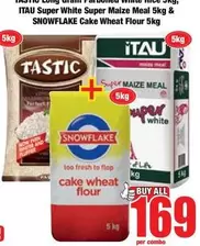 Snowflake - Long grain parboiled white rice & Cake wheat flour